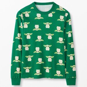 New Adult Organic Cotton Star Wars The Mandalorian Long John Top